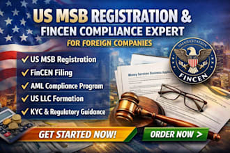 do US msb registration, fincen filing, aml compliance for foreign companies