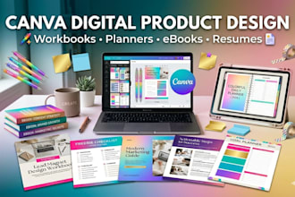design canva lead magnet workbook to grow your email subscribers