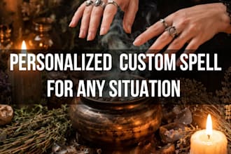 cast a powerful custom spell for any situation