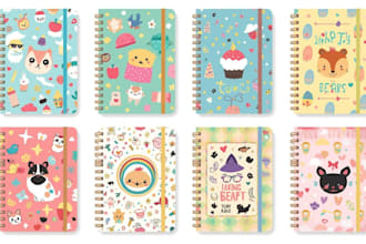 design amazon KDP journal,planner,notebook covers,low content book covers