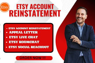 do etsy account reinstatement, appeal letter etsy suspended account etsy reopen