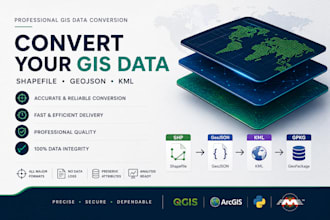 convert your gis data  shapefile, geojson, kml