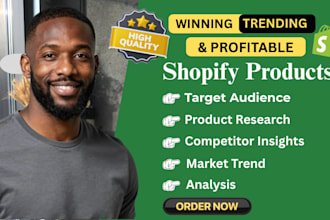 find trending and winning shopify dropshipping products