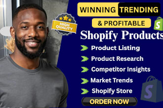 find winning dropshipping products and trending products for your store