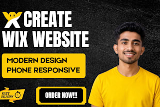 create or update wix website to attract more clients