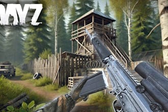 do custom dayz server setup, mods, scripts and map design
