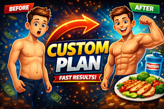help you achieve your dream physique with personalized workout and meal plan