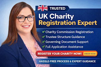 register your UK charity, cio, cic registration with UK charity commission