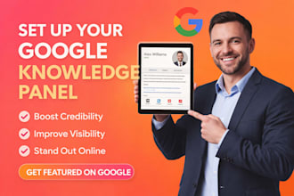 create google knowledge panel graph knowledge panel for any category