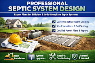 professional septic system design and layout services