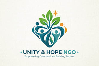design a meaningful and professional ngo logo for your organization