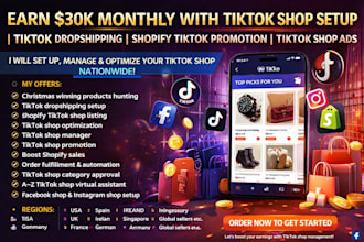 setup tiktok shop tiktok shop adsfix tik tok dropshipping tiktok shop marketing
