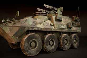 create high quality 3d assets