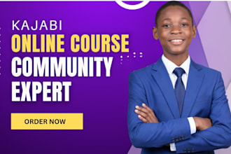 design kajabi sales page, kajabi website landingpage for kajabi online course