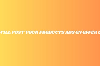 post your product ads on offerup