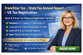 file franchise tax state tax annual report US tax registration