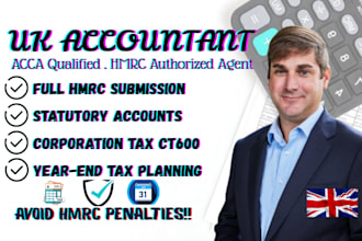 file your UK ltd accounting, ct600 corporation tax filing and hmrc submission
