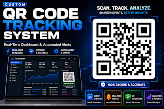build smart real time qr code tracking system with analytics and alerts