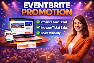 promote your event on eventbrite to boost tickets and visibility