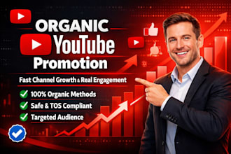 do organic youtube video promotion for fast channel growth