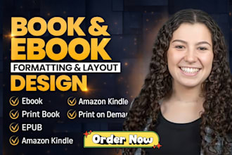 format your book for kindle paperback and epub
