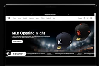 design hat shopify store cap store fashion website print on demand store