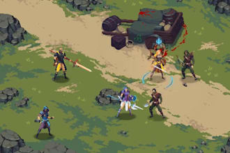 do pixel art tileset game, 2d rpg top down game with custom map