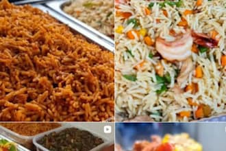 design a food website food catering grocery delivery