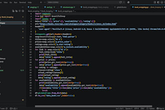 do web scraping in python