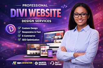 design divi website, fix divi issues, divi expert for divi theme