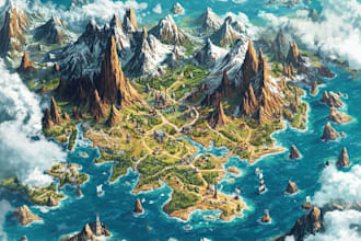 do fantasy map design