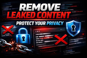 remove leaked content, personal information, privacy issues, bad links online