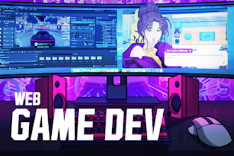 develop an amazing web game for you