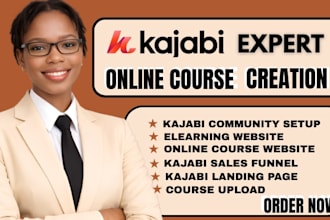 kajabi online course kajabi landing page kajabi website skool course creation