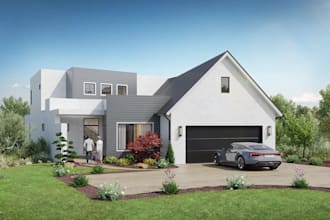 remodel3d old property,american villa exterior,penthouse bedroom,interior render