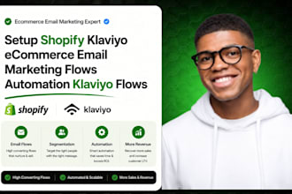 setup shopify klaviyo ecommerce email marketing flows klaviyo flows automation
