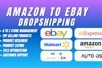 amazon to ebay dropshipping top listings