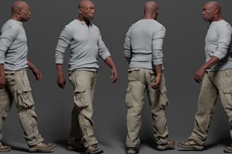 do 3d playermodel, port models to vrchat, sfm, gmod, tf2 and l4d2, imvu