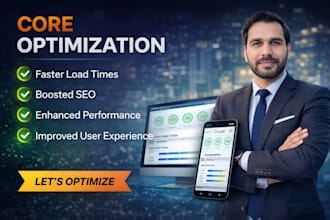 setup core speed page optimization vitals  wordpress website design gtmetrix SEO