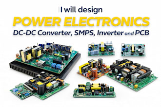 design power electronics dc dc converters smps inverters and pcb