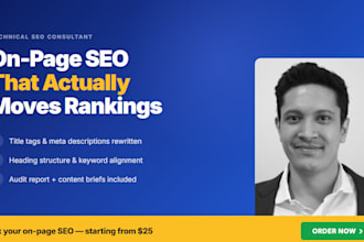 do onpage SEO for your website