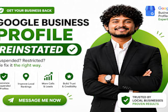 audit, resolve issues and reinstate suspended google my business profile gbp gmb