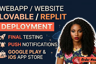 publish lovable replit app to ios app store google app web app to android app
