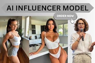 create hyper realistic ai influencer model images for instagram and social media