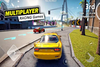 build multiplayer car racing game with stunning visuals