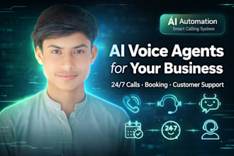 build an ai powered voice agent chatbot and booking system for your local