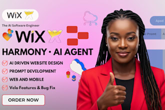 design a high converting wix harmony website or online store that drives sales