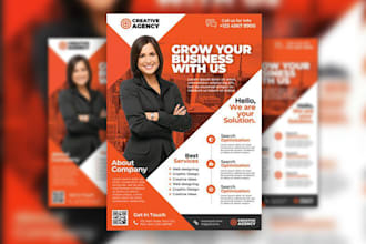 design urgent flyer, church flyer, brochure design in few hours