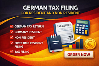 help you file your german tax for resident and non resident first time filing