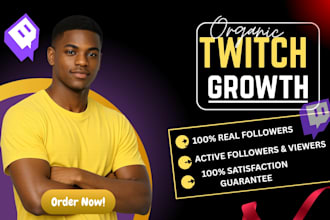 do organic twitch channel promotion for growth and visibility